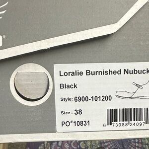 Loralie Burnished Nubuck Sandals - Black